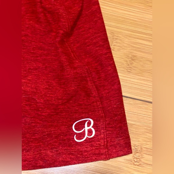 Red bombshell sportswear unitard - Picture 3 of 6